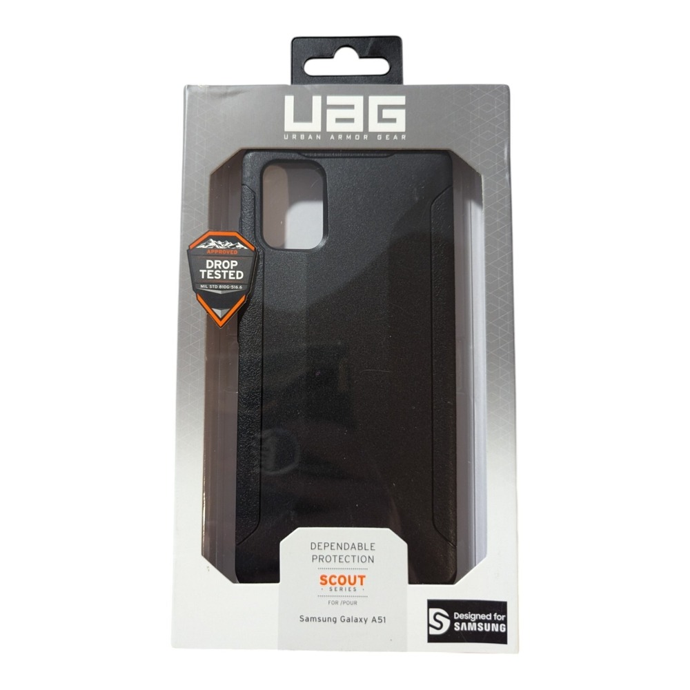H9. UAG Scout Series Case For Samsung Galaxy A51 - Black